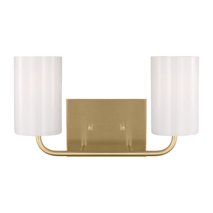 Myhouse Lighting Generation Lighting. - GLV1002SB - Two Light Vanity - Rhett - Satin Bronze