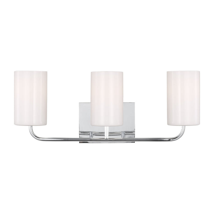 Myhouse Lighting Generation Lighting. - GLV1003CH - Three Light Vanity - Rhett - Chrome