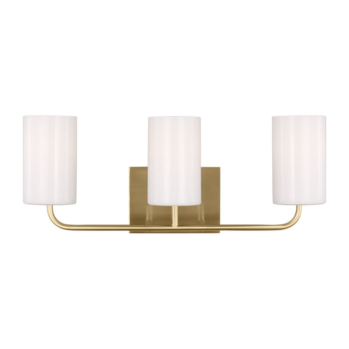 Myhouse Lighting Generation Lighting. - GLV1003SB - Three Light Vanity - Rhett - Satin Bronze