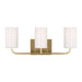 Myhouse Lighting Generation Lighting. - GLV1003SB - Three Light Vanity - Rhett - Satin Bronze