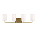 Myhouse Lighting Generation Lighting. - GLV1004SB - Four Light Vanity - Rhett - Satin Bronze