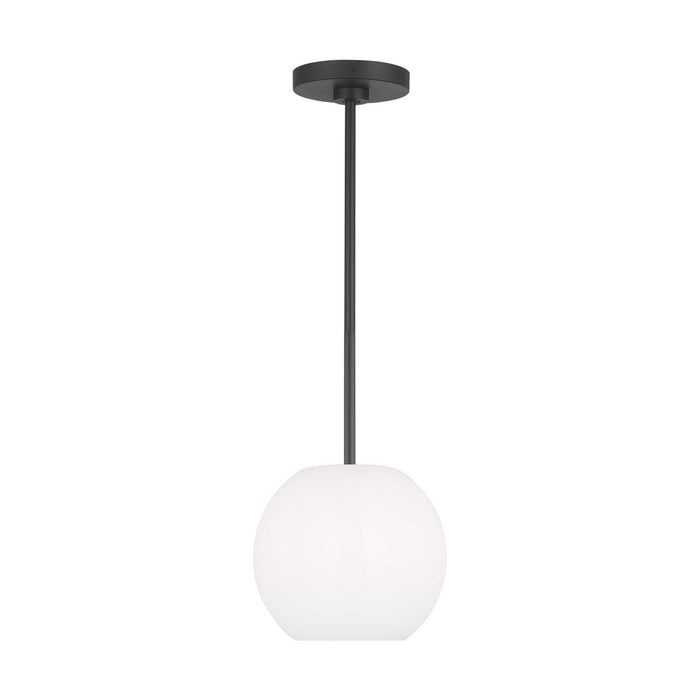 Myhouse Lighting Generation Lighting. - GLP1011MBK - One Light Mini Pendant - Rory - Midnight Black