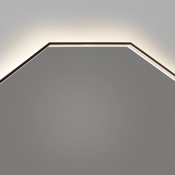 Myhouse Lighting Oxygen - 3-1001-15 - LED Mirror - Deca - Black