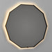 Myhouse Lighting Oxygen - 3-1003-15 - LED Mirror - Deca - Black