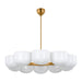 Myhouse Lighting Visual Comfort Studio - LXC11210BBS - Ten Light Chandelier - Cheverny - Burnished Brass