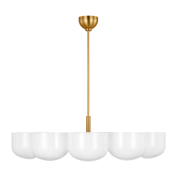 Myhouse Lighting Visual Comfort Studio - LXC11210BBS - Ten Light Chandelier - Cheverny - Burnished Brass