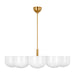 Myhouse Lighting Visual Comfort Studio - LXC11210BBS - Ten Light Chandelier - Cheverny - Burnished Brass
