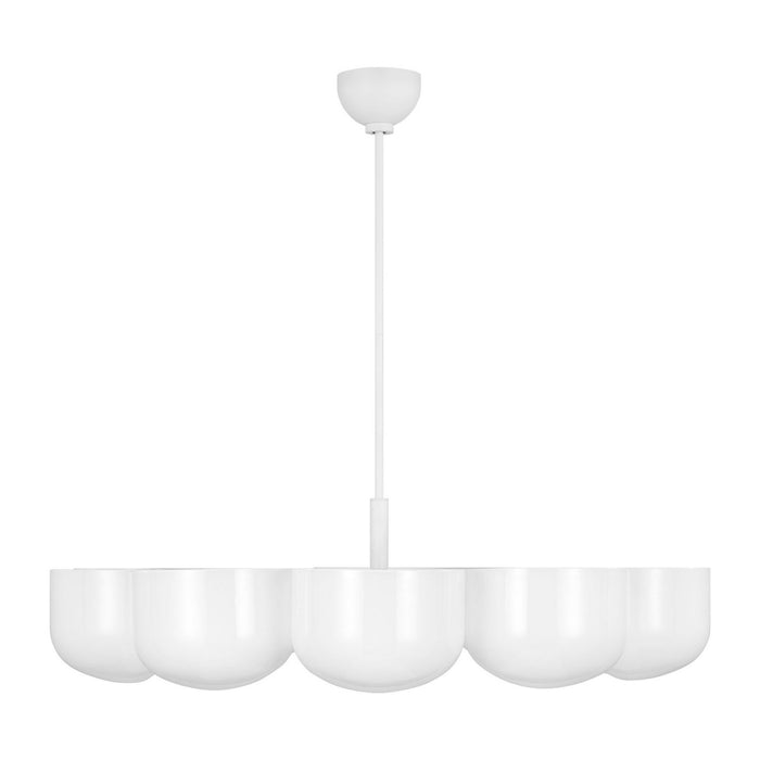Myhouse Lighting Visual Comfort Studio - LXC11210MWT - Ten Light Chandelier - Cheverny - Matte White