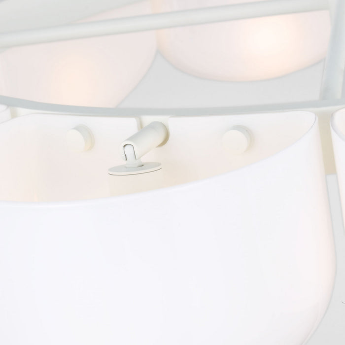 Myhouse Lighting Visual Comfort Studio - LXC11210MWT - Ten Light Chandelier - Cheverny - Matte White