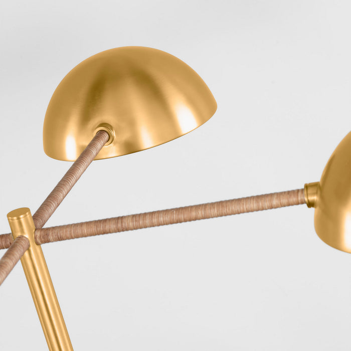 Myhouse Lighting Visual Comfort Studio - LXC1134BBS - Four Light Chandelier - Balleroy - Burnished Brass