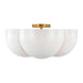 Myhouse Lighting Visual Comfort Studio - LXF1004BBS - Four Light Semi-Flush Mount - Cheverny - Burnished Brass