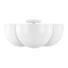 Myhouse Lighting Visual Comfort Studio - LXF1004MWT - Four Light Semi-Flush Mount - Cheverny - Matte White