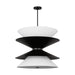 Myhouse Lighting Visual Comfort Studio - LXP10212AI - 12 Light Pendant - Chambord - Aged Iron