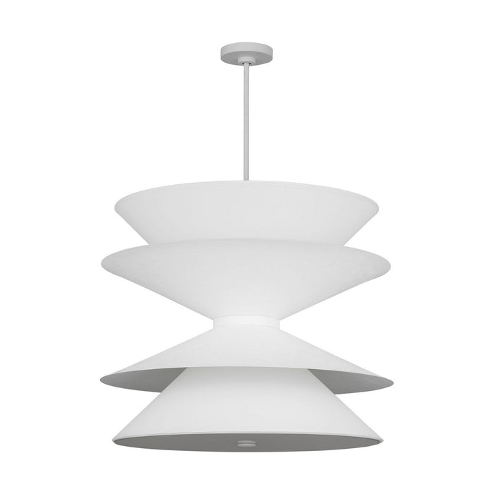 Myhouse Lighting Visual Comfort Studio - LXP10212CPST - 12 Light Pendant - Chambord - Cast Plaster
