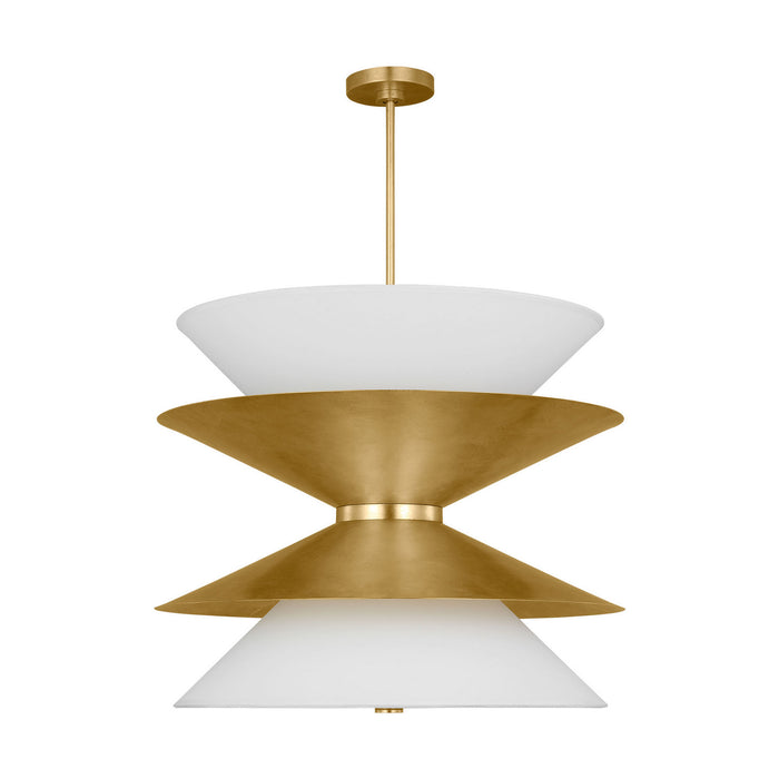 Myhouse Lighting Visual Comfort Studio - LXP10212GD - 12 Light Pendant - Chambord - Gild