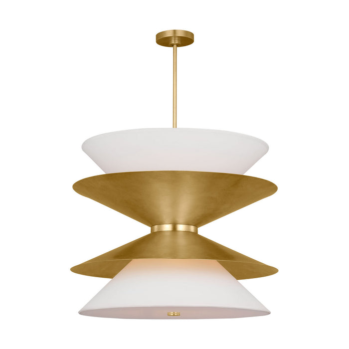 Myhouse Lighting Visual Comfort Studio - LXP10212GD - 12 Light Pendant - Chambord - Gild