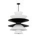 Myhouse Lighting Visual Comfort Studio - LXP10316AI - 16 Light Pendant - Chambord - Aged Iron