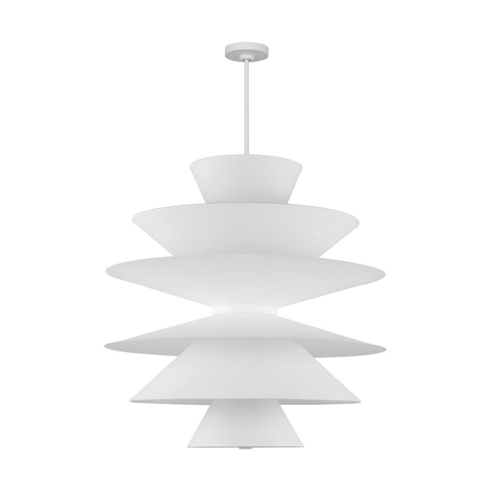 Myhouse Lighting Visual Comfort Studio - LXP10316CPST - 16 Light Pendant - Chambord - Cast Plaster