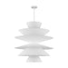 Myhouse Lighting Visual Comfort Studio - LXP10316CPST - 16 Light Pendant - Chambord - Cast Plaster