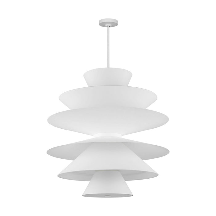 Myhouse Lighting Visual Comfort Studio - LXP10316CPST - 16 Light Pendant - Chambord - Cast Plaster