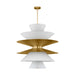 Myhouse Lighting Visual Comfort Studio - LXP10316GD - 16 Light Pendant - Chambord - Gild