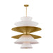 Myhouse Lighting Visual Comfort Studio - LXP10316GD - 16 Light Pendant - Chambord - Gild