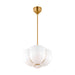 Myhouse Lighting Visual Comfort Studio - LXP1044BBS - Four Light Pendant - Cheverny - Burnished Brass