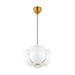 Myhouse Lighting Visual Comfort Studio - LXP1044BBS - Four Light Pendant - Cheverny - Burnished Brass