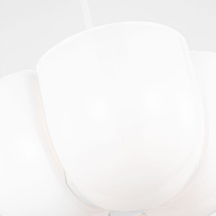 Myhouse Lighting Visual Comfort Studio - LXP1044MWT - Four Light Pendant - Cheverny - Matte White