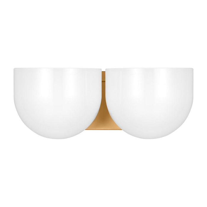 Myhouse Lighting Visual Comfort Studio - LXV1002BBS - Two Light Vanity - Cheverny - Burnished Brass