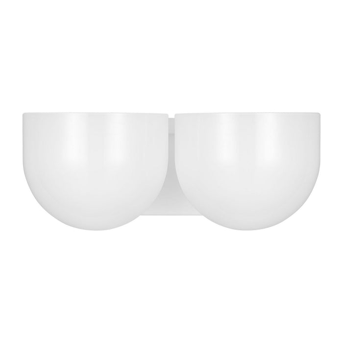 Myhouse Lighting Visual Comfort Studio - LXV1002MWT - Two Light Vanity - Cheverny - Matte White