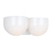 Myhouse Lighting Visual Comfort Studio - LXV1002MWT - Two Light Vanity - Cheverny - Matte White