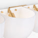 Myhouse Lighting Visual Comfort Studio - LXV1004BBS - Four Light Vanity - Cheverny - Burnished Brass