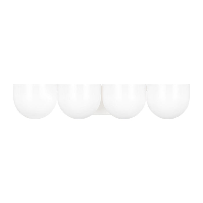 Myhouse Lighting Visual Comfort Studio - LXV1004MWT - Four Light Vanity - Cheverny - Matte White