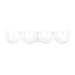 Myhouse Lighting Visual Comfort Studio - LXV1004MWT - Four Light Vanity - Cheverny - Matte White