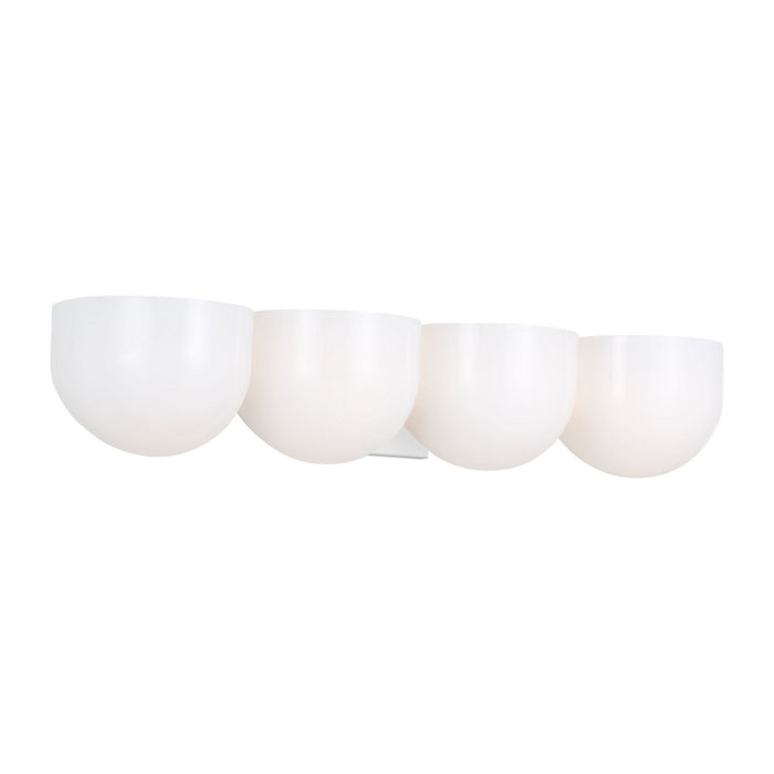 Myhouse Lighting Visual Comfort Studio - LXV1004MWT - Four Light Vanity - Cheverny - Matte White