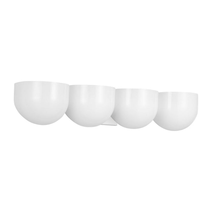 Myhouse Lighting Visual Comfort Studio - LXV1004MWT - Four Light Vanity - Cheverny - Matte White