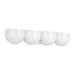 Myhouse Lighting Visual Comfort Studio - LXV1004MWT - Four Light Vanity - Cheverny - Matte White