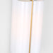 Myhouse Lighting Visual Comfort Studio - LXW1061BBS - One Light Wall Sconce - Cheverny - Burnished Brass