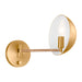Myhouse Lighting Visual Comfort Studio - LXW1071BBS - One Light Wall Sconce - Balleroy - Burnished Brass