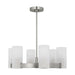 Myhouse Lighting Visual Comfort Studio - DJC1156BS - Six Light Chandelier - Rhode - Brushed Steel