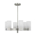 Myhouse Lighting Visual Comfort Studio - DJC1156BS - Six Light Chandelier - Rhode - Brushed Steel