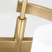 Myhouse Lighting Visual Comfort Studio - DJC1156SB - Six Light Chandelier - Rhode - Satin Brass