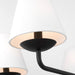 Myhouse Lighting Visual Comfort Studio - DJC1175MBK - Five Light Chandelier - Albion - Midnight Black
