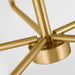 Myhouse Lighting Visual Comfort Studio - DJC1175SB - Five Light Chandelier - Albion - Satin Brass
