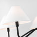 Myhouse Lighting Visual Comfort Studio - DJC1205MBK - Five Light Chandelier - Eldon - Midnight Black