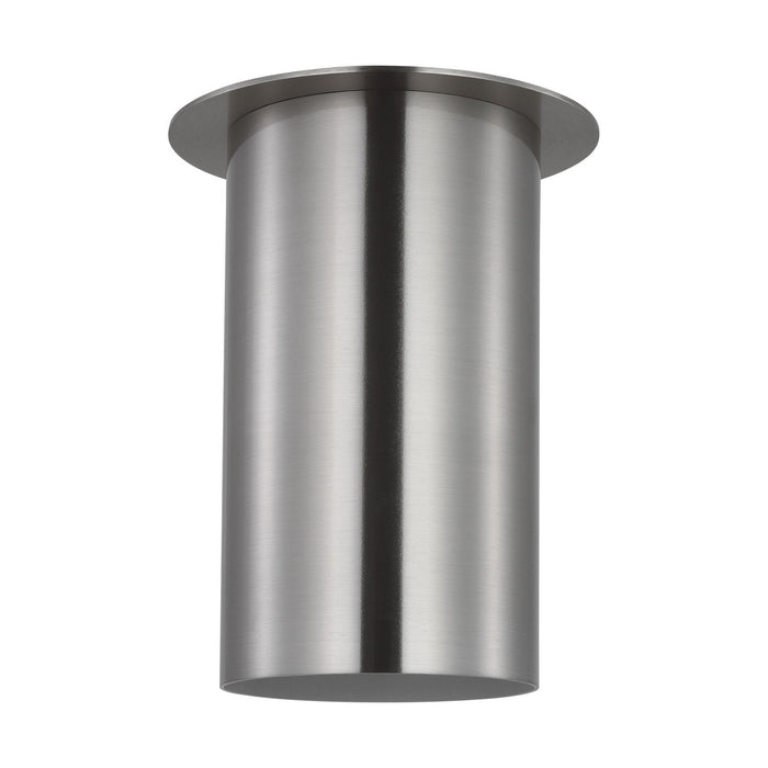 Myhouse Lighting Visual Comfort Studio - DJF1021BS - One Light Flush Mount - Archer - Brushed Steel