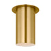 Myhouse Lighting Visual Comfort Studio - DJF1021SB - One Light Flush Mount - Archer - Satin Brass