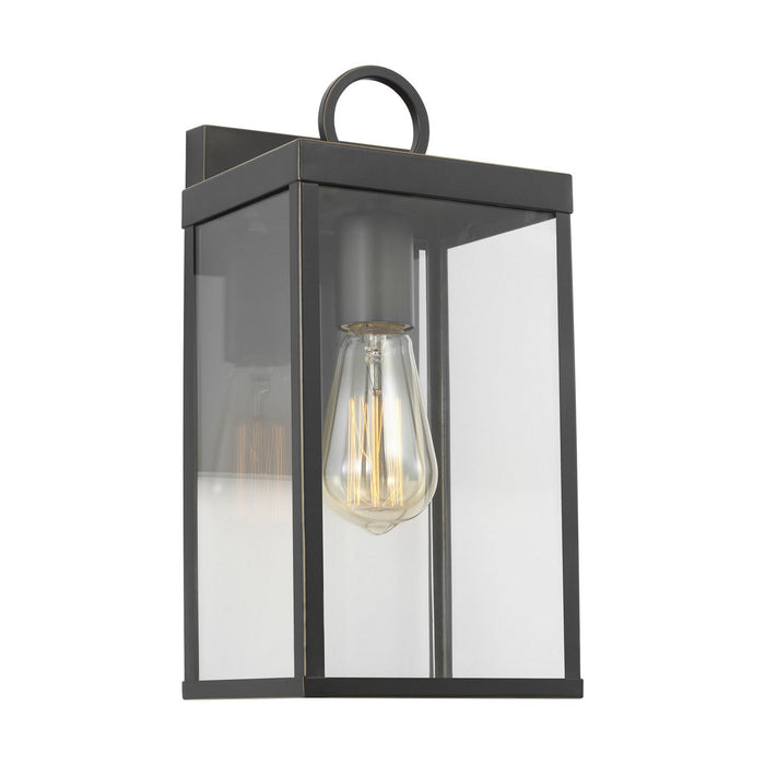 Myhouse Lighting Visual Comfort Studio - DJO1001ANBZ - One Light Wall Lantern - Howell - Antique Bronze