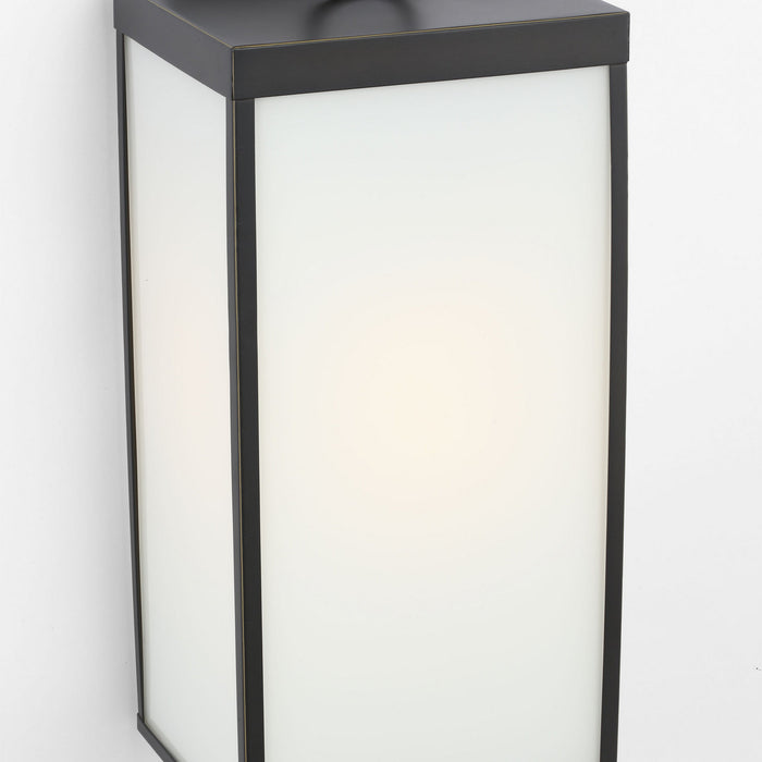 Myhouse Lighting Visual Comfort Studio - DJO1021ANBZ - One Light Wall Lantern - Howell - Antique Bronze